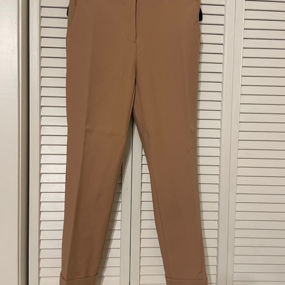 Ann Taylor High Waist Ankle Pant Forest Green Size 0P  *Never Worn *Petite Lengt - Picture 2 of 2
